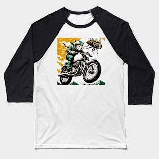 I like my motorcycle my cat Cicadas Cat 2024 and maybe 3 people Bikers Funny Baseball T-Shirt